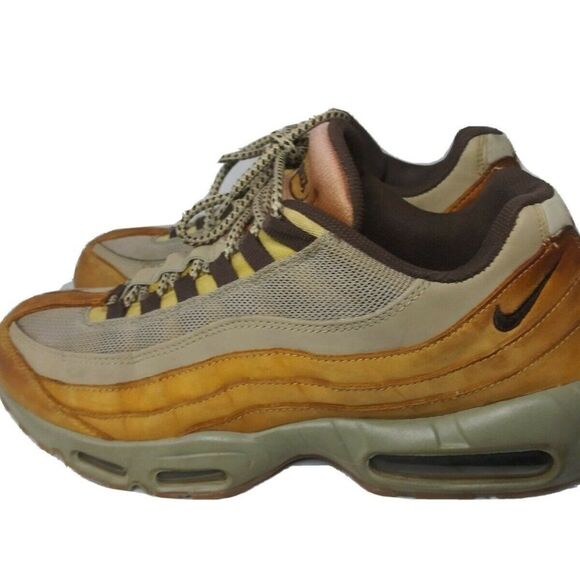 Nike Air Max 95 Wheat Sneakers Men’s Size 11 Shoes - Picture 2 of 9